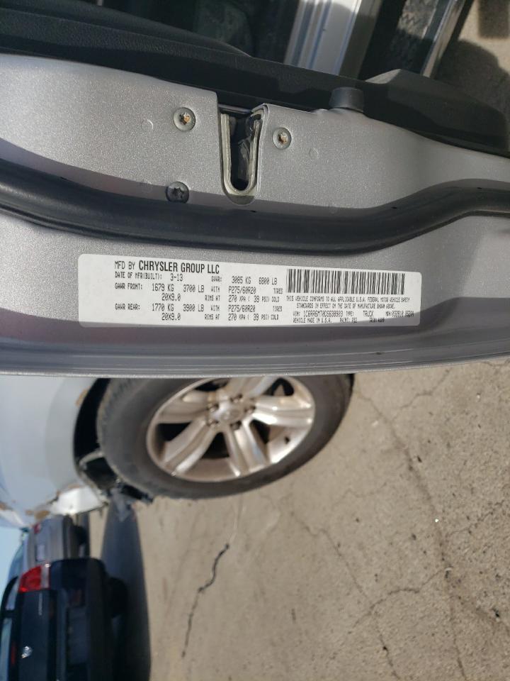 2013 Ram 1500 Sport VIN: 1C6RR6MT0DS638903 Lot: 61383594