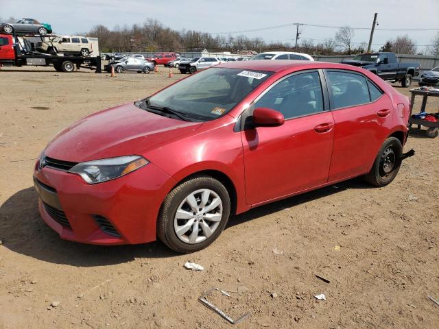 Toyota Corolla 2015 Red