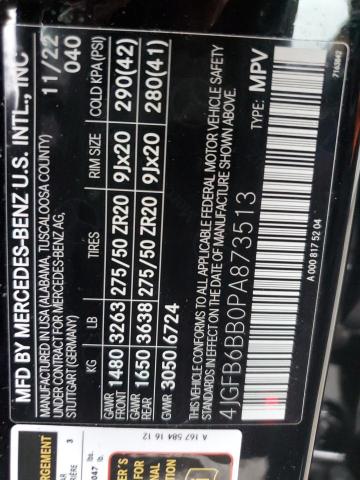 4JGFB6BB0PA873513 Mercedes-Benz Gle Amg 53 4matic