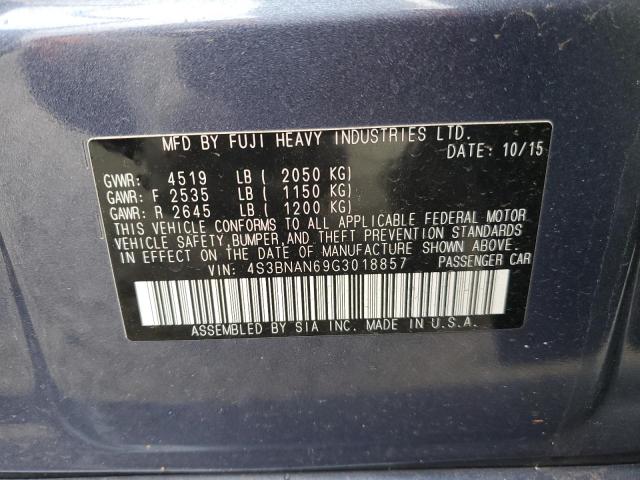 4S3BNAN69G3018857 Subaru Legacy 2.5i Limited