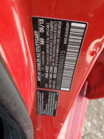 WDDSJ4EB4EN040315 Mercedes-Benz CLA 250