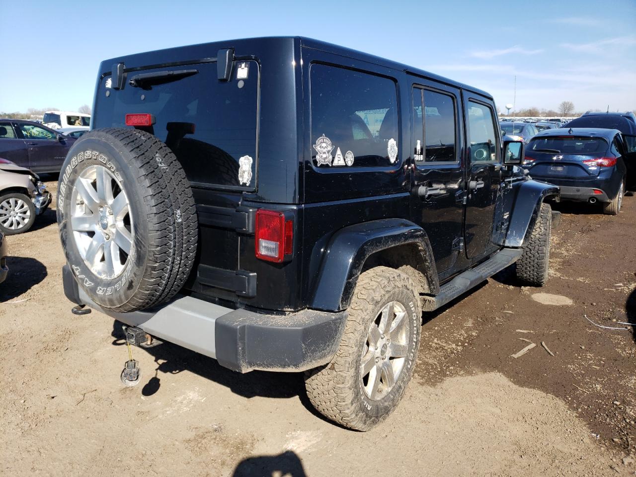 2012 Jeep Wrangler Unlimited Sahara VIN: 1C4BJWEG6CL158036 Lot: 47440183