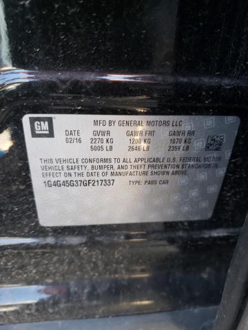 2016 BUICK LACROSSE S - 1G4G45G37GF217337