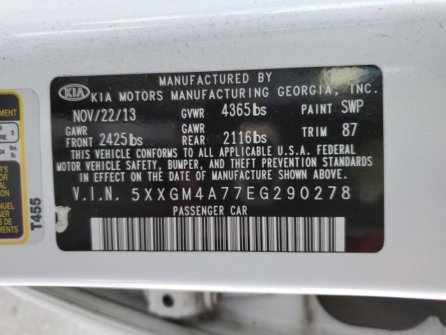 5XXGM4A77EG290278 KIA Optima Lx