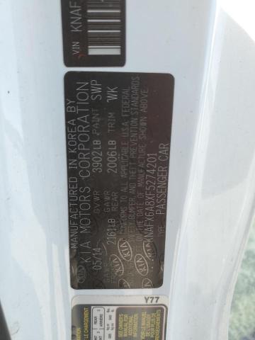 KNAFX6A8XF5274201 KIA FORTE EX