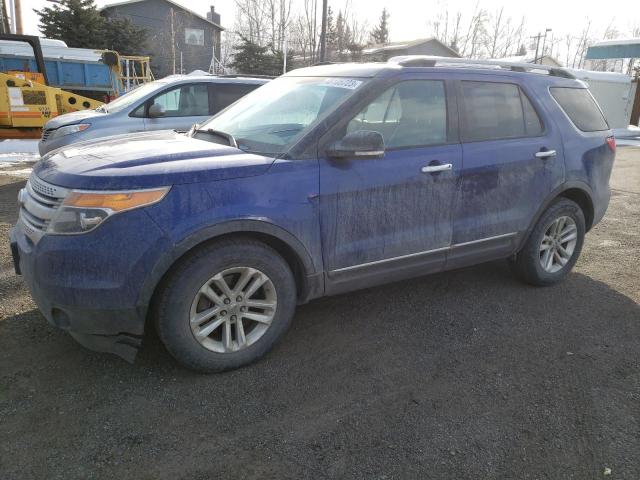 Salvage cars for sale from Copart Anchorage, AK: 2013 Ford Explorer XLT