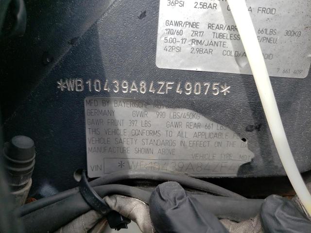 2004 BMW R1150 R - WB10439A84ZF49075