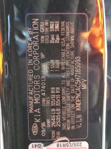 KNDPNCAC5H7185093 KIA Sportage Ex