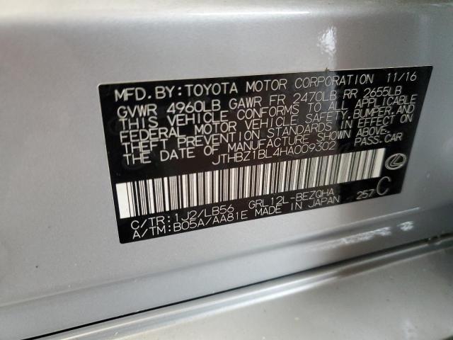 2017 LEXUS GS 350 BAS - JTHBZ1BL4HA009302