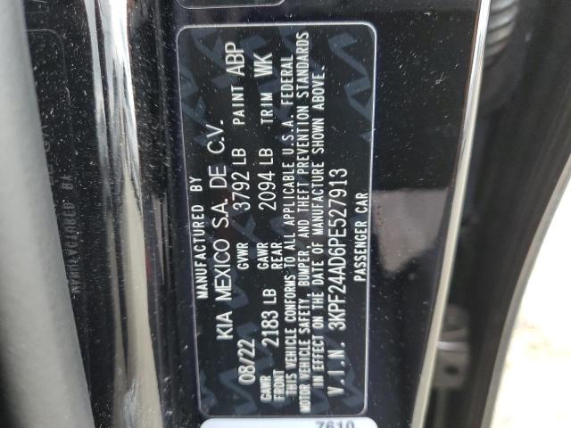 3KPF24AD6PE527913 KIA FORTE LX