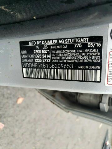WDDHF5KB1GB209653 Mercedes-Benz E 350