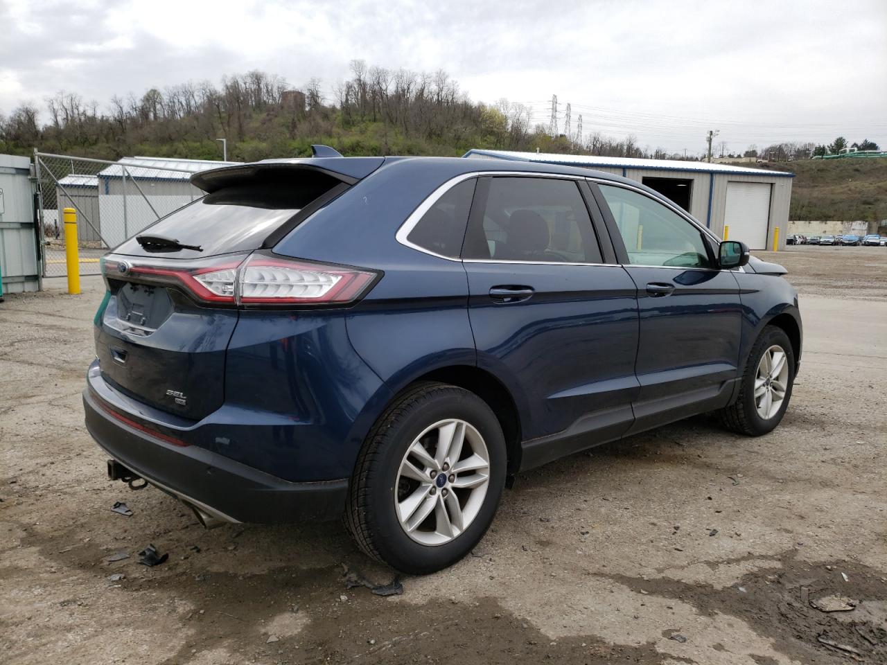 2FMPK4J80HBB78596 2017 Ford Edge Sel