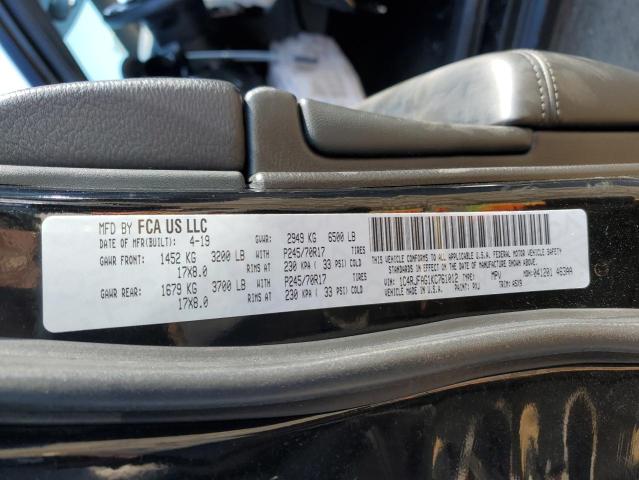 1C4RJFAG1KC761012 Jeep Grand Cherokee Laredo