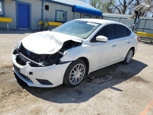 Salvage cars for sale from Copart Wichita, KS: 2017 Nissan Sentra S