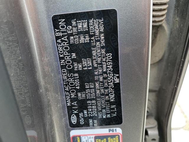 KNDJP3A55G7349703 KIA SOUL +