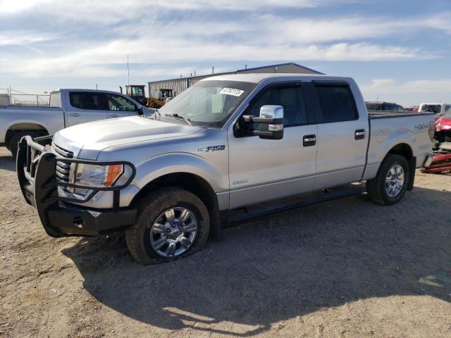 Salvage cars for sale from Copart Amarillo, TX: 2012 Ford F150 Supercrew