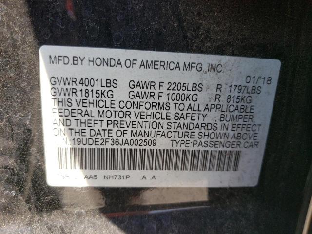 19UDE2F36JA002509 Acura Ilx Base Watch Plus