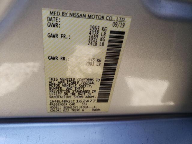 1N4BL4BV2LC162477 Nissan ALTIMA S