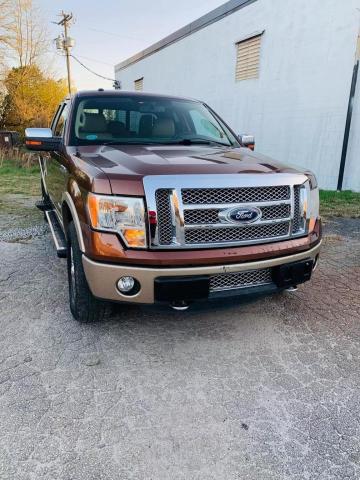 Salvage cars for sale from Copart Gastonia, NC: 2011 Ford F150 Super Cab
