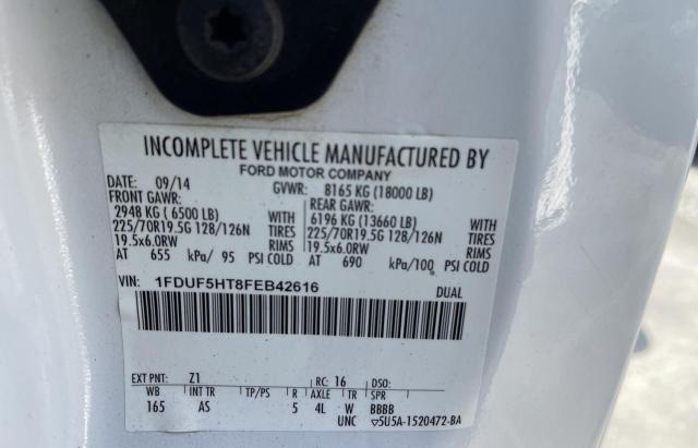 2015 FORD F550 SUPER - 1FDUF5HT8FEB42616