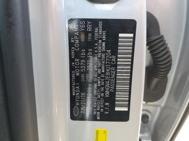 2017 HYUNDAI G80 - KMHGN4JE8HU177204