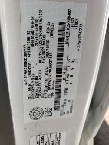 1FT7W2BT9KEG27186 Ford F250 Super Duty