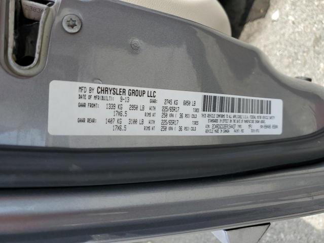 2C4RDGCG3ER154437 Dodge Grand Caravan Sxt