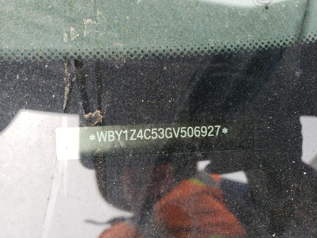 WBY1Z4C53GV506927 BMW I3 REX