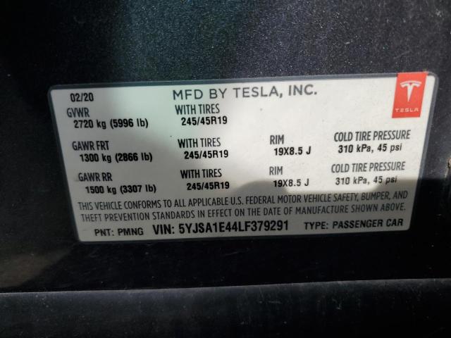 5YJSA1E44LF379291 Tesla MODEL S