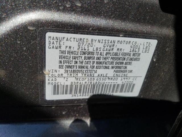 3N1AB8DV5LY270714 Nissan SENTRA SR