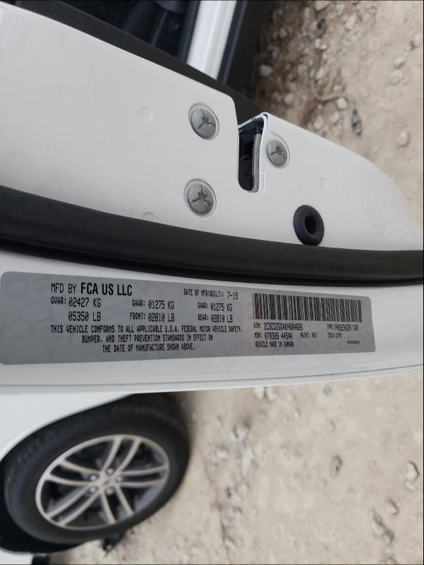 2019 DODGE CHALLENGER 2C3CDZGGXKH684826