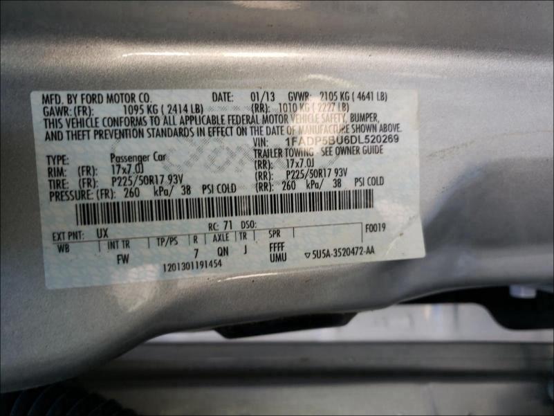 2013 FORD C-MAX SEL 1FADP5BU6DL520269