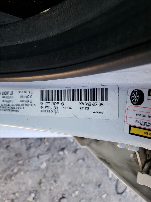 2011 CHRYSLER 200 TOURIN 1C3BC1FB4BN551024