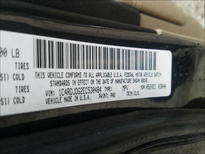 2014 DODGE DURANGO LI 1C4RDJDG2EC530484