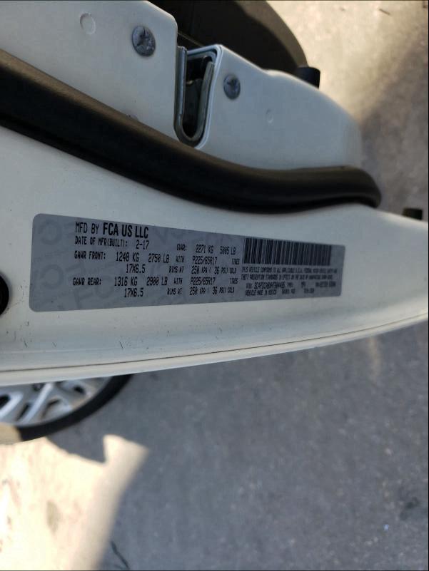 2017 DODGE JOURNEY SE 3C4PDCABXHT604495