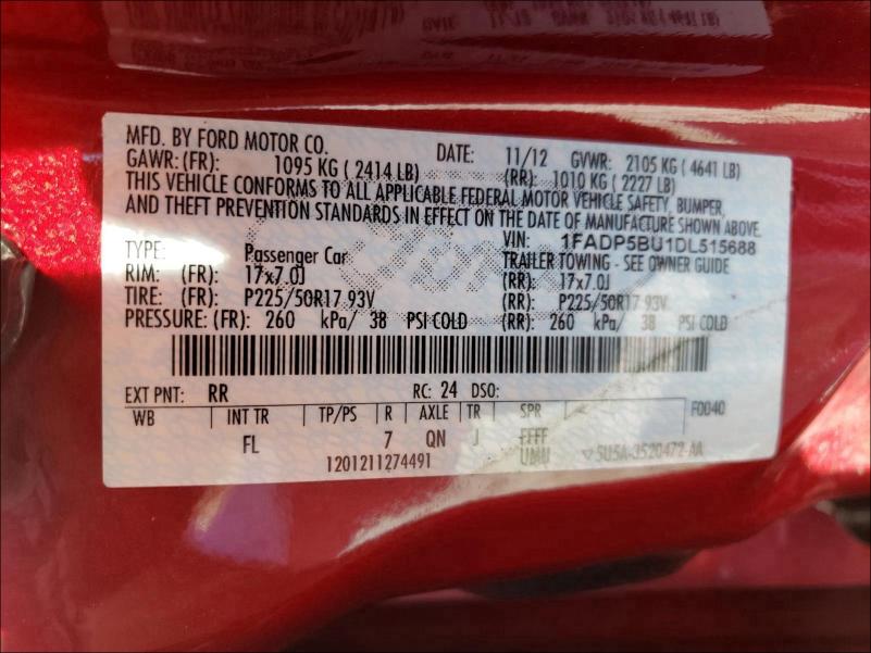 2013 FORD C-MAX SEL 1FADP5BU1DL515688