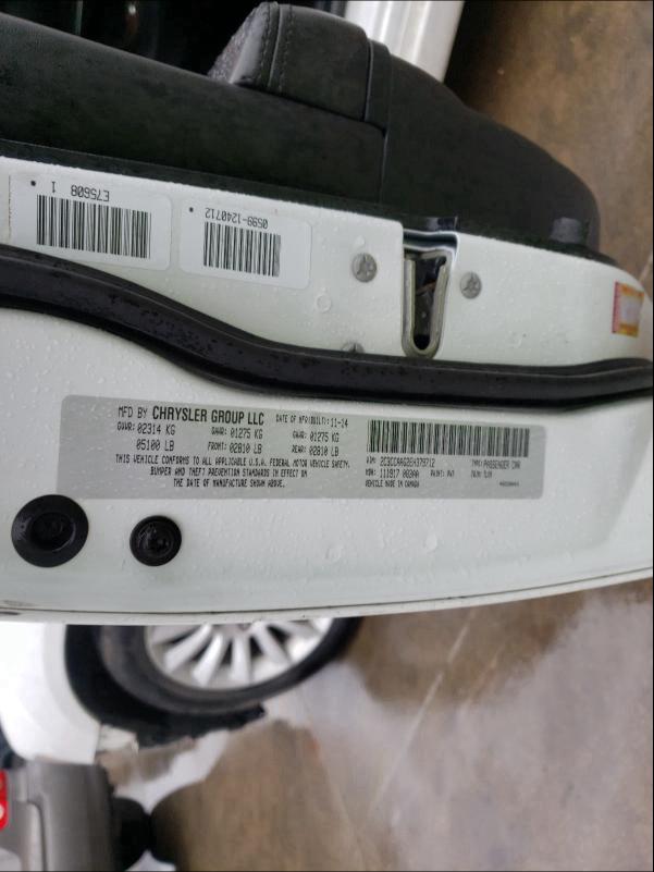 2014 CHRYSLER 300 2C3CCAAG2EH379712