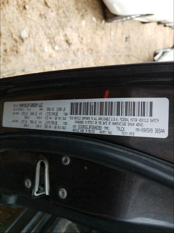 2015 RAM 3500 ST 3C63R3GL9FG506393