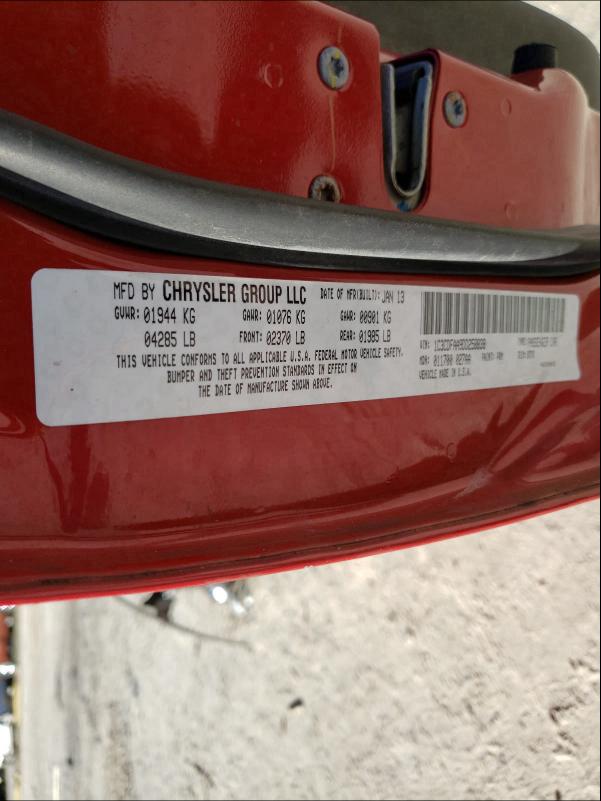 2013 DODGE DART SE 1C3CDFAA9DD258838
