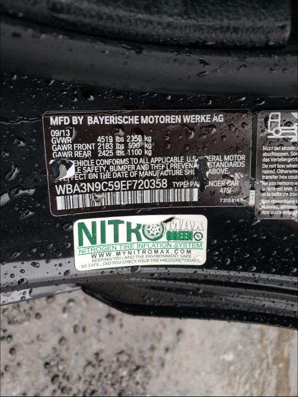 2014 BMW 428 XI WBA3N9C59EF720358