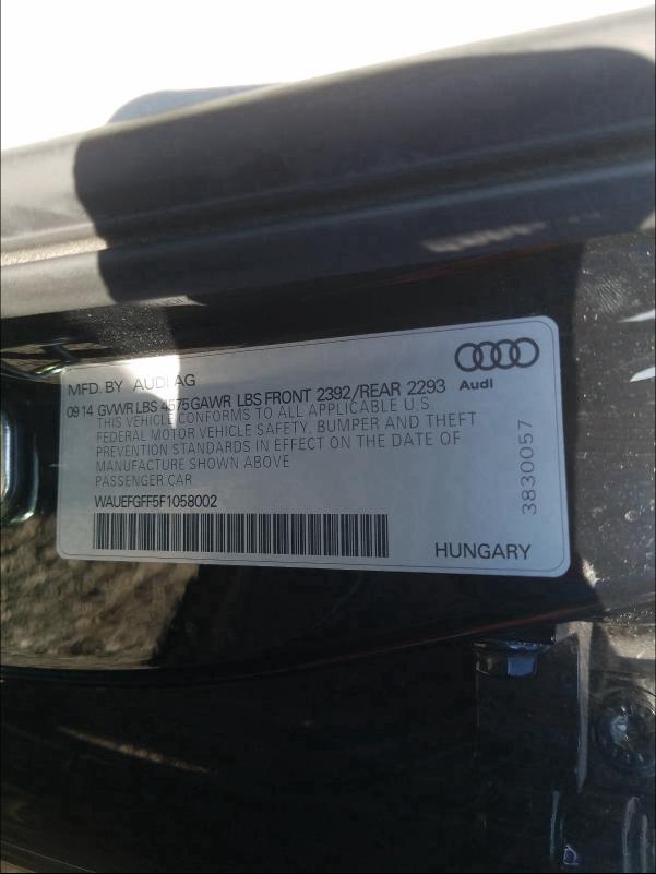 2015 AUDI A3 PREMIUM - WAUEFGFF5F1058002