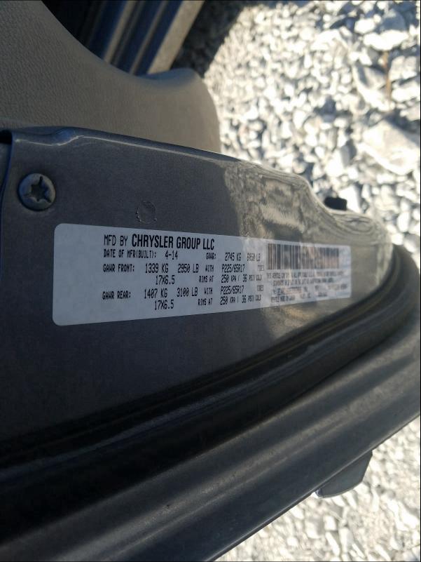 2C4RC1BG9ER382086 2014 Chrysler Town & Cou 3.6L