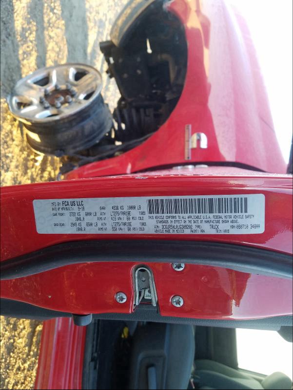 2018 RAM 2500 ST 3C6UR5HL0JG309202