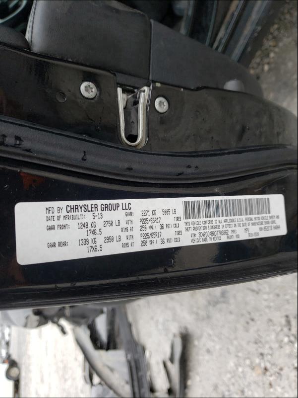 2013 DODGE JOURNEY 3C4PDCAB0DT703062