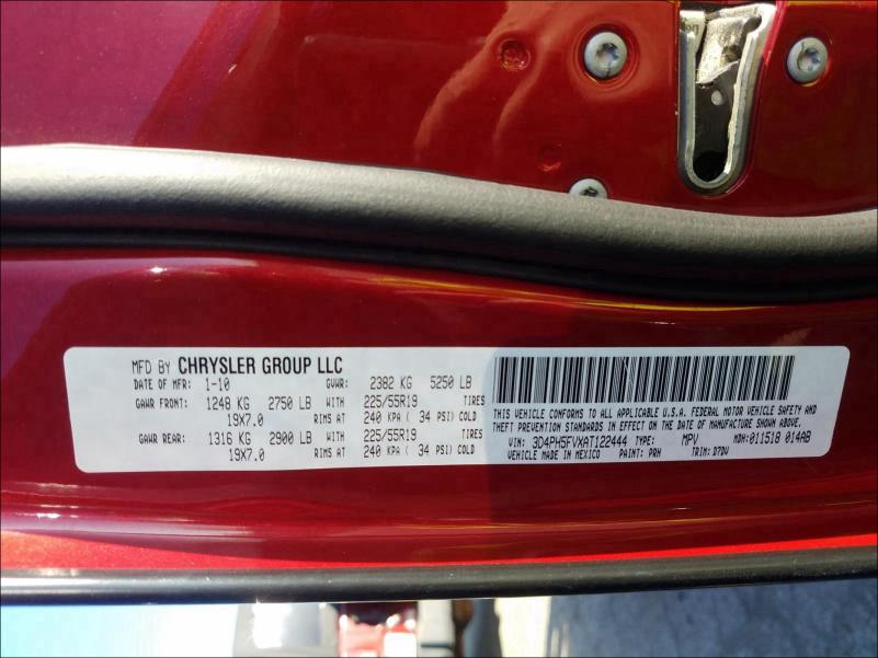 2010 DODGE JOURNEY SX 3D4PH5FVXAT122444