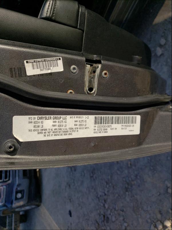 2012 CHRYSLER 300 LIMITE 2C3CCACG0CH198375