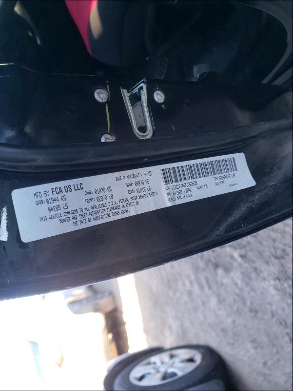2015 DODGE DART SE 1C3CDFAA9FD363639