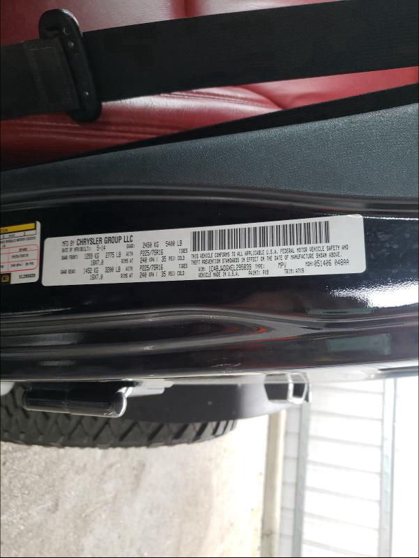2014 JEEP WRANGLER U 1C4BJWDGXEL295839