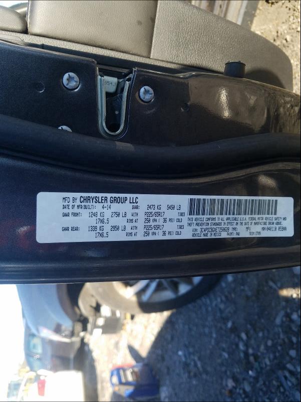 2014 DODGE JOURNEY SX 3C4PDCBGXET250628