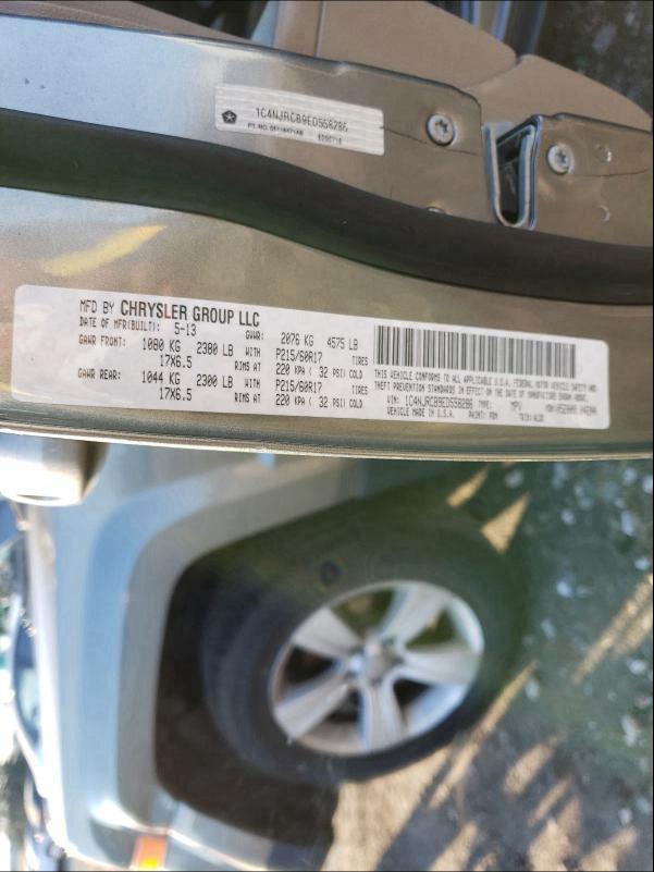 2014 JEEP PATRIOT LI 1C4NJRCB9ED558286